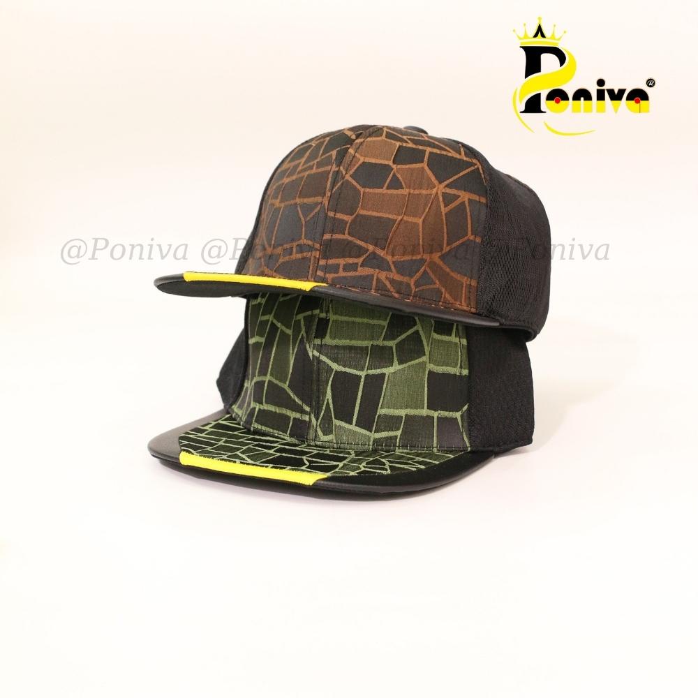 Mũ lưỡi trai ❤️ Nón kết HIPHOP phối khối màu form unisex HH01 phong cách Ulzzang Thời trang PONIVA siêu hot