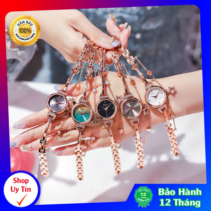 Đồng Hồ Nữ dây rút kèm lắc điệu đà sang trọng hàng chính hãng