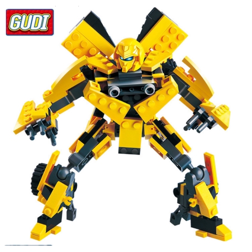 Compatible with Lego 2 In 1 Transformation Series Building Block Game Robot Deformation Truck Car Toy 8711-8713