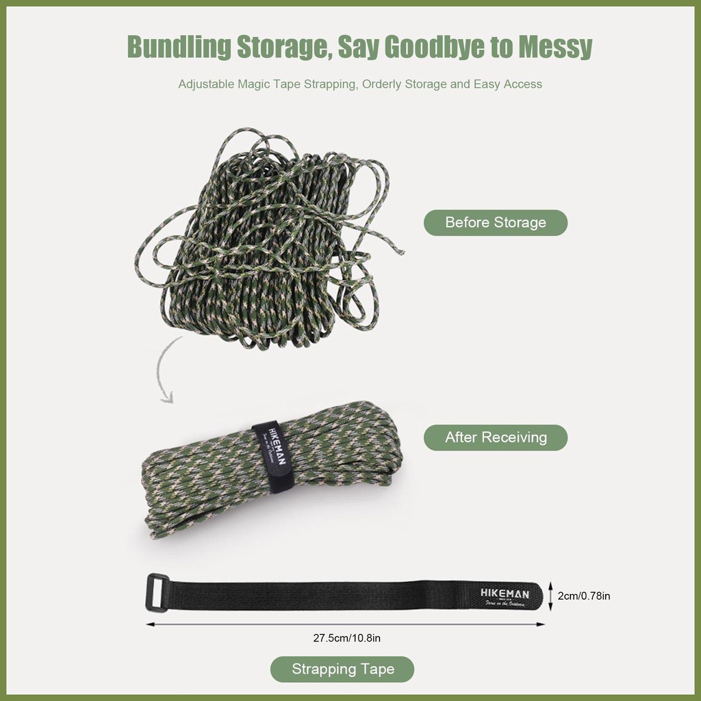 Dây Dù Sinh Tồn Màu Phản Quang Lõi 10 Sợi Dày Dặn Đa Năng