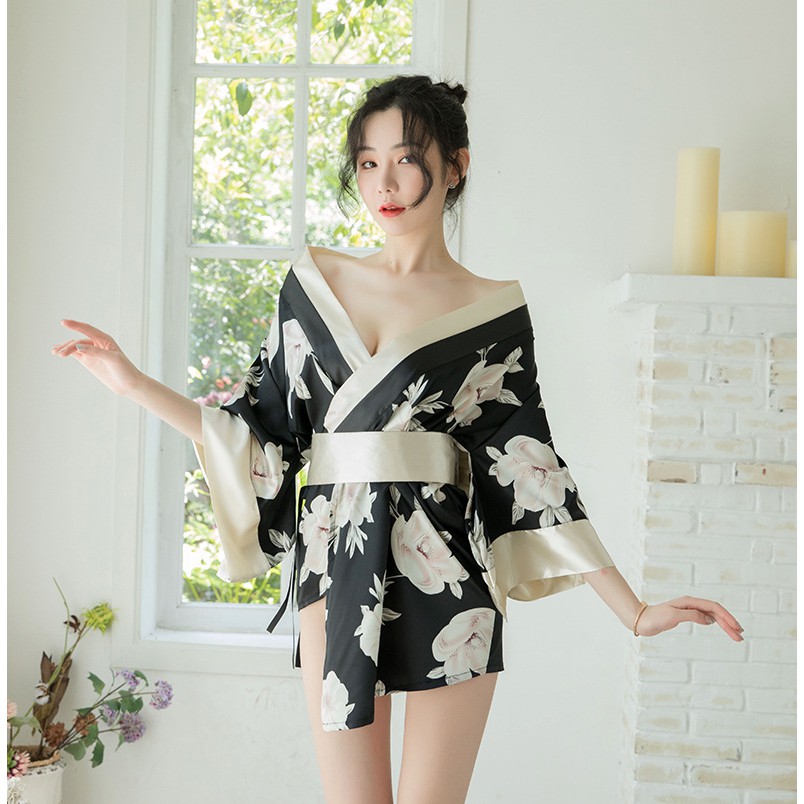 No.18 A046 phong cách nhật bản kimono Bộ đồ ngủ sexy kích thích gợi tình/ Trang phục hóa trang/ Gợi Cảm Cosplay BCS21 | BigBuy360 - bigbuy360.vn