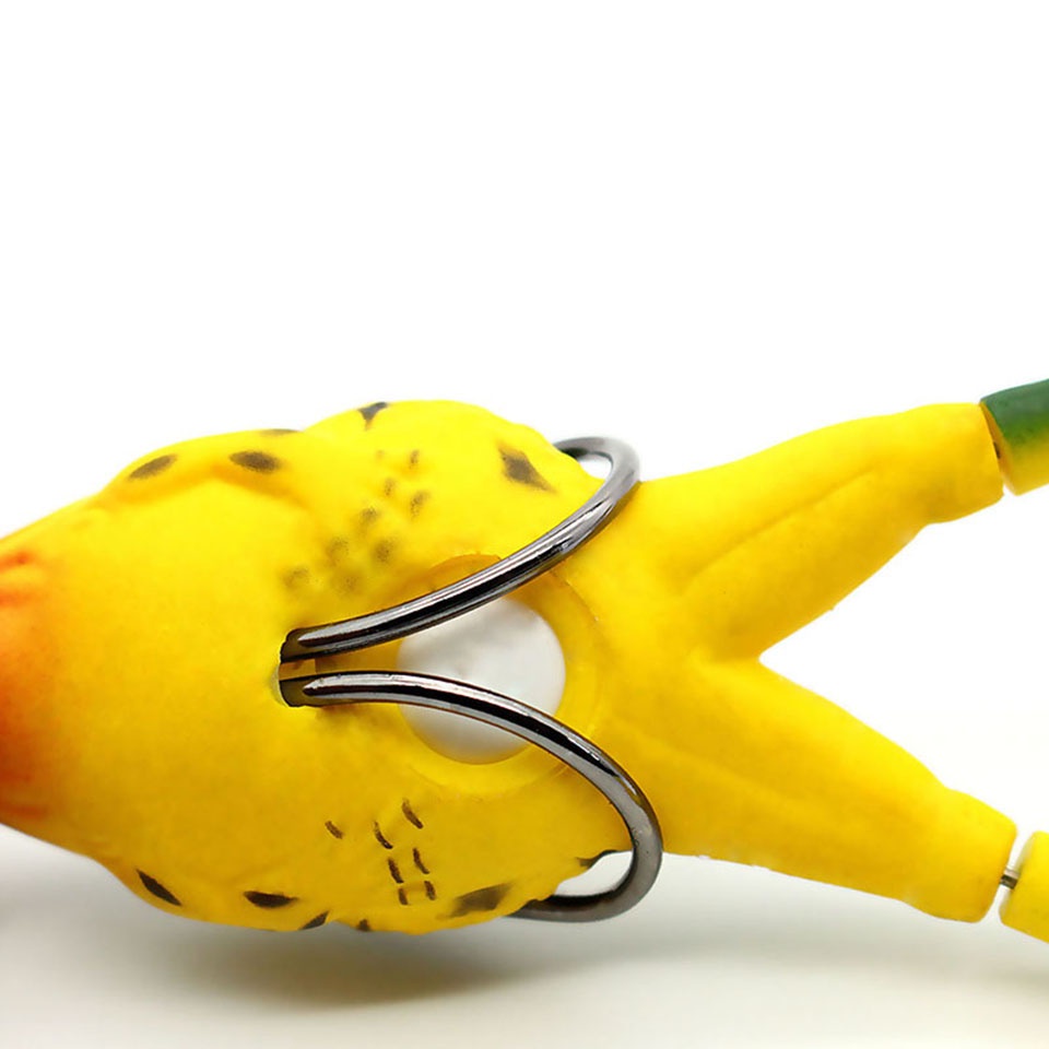 Mồi câu cá giả ếch mềm 9CM 13.7G