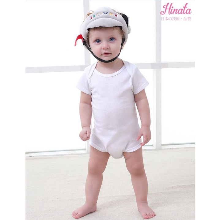 Nón bảo hộ cho bé HINATA NBH01 - Bảo vệ phần đầu khi bé tập bò, vận động ngoài trời