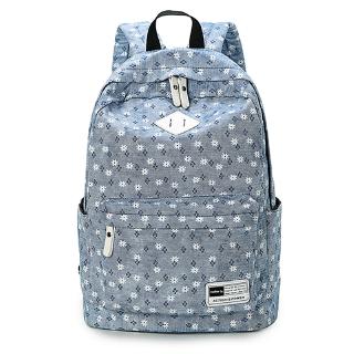 Ba lô canvas in họa tiết thời trang cho nam nữ