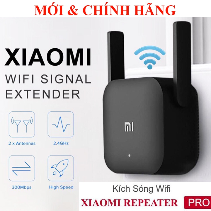 Bộ phát &amp; kích sóng wifi Xiaomi Redmi AC2100, Xiaomi 4C, Xiaomi Wifi Repeater Pro Quốc Tế