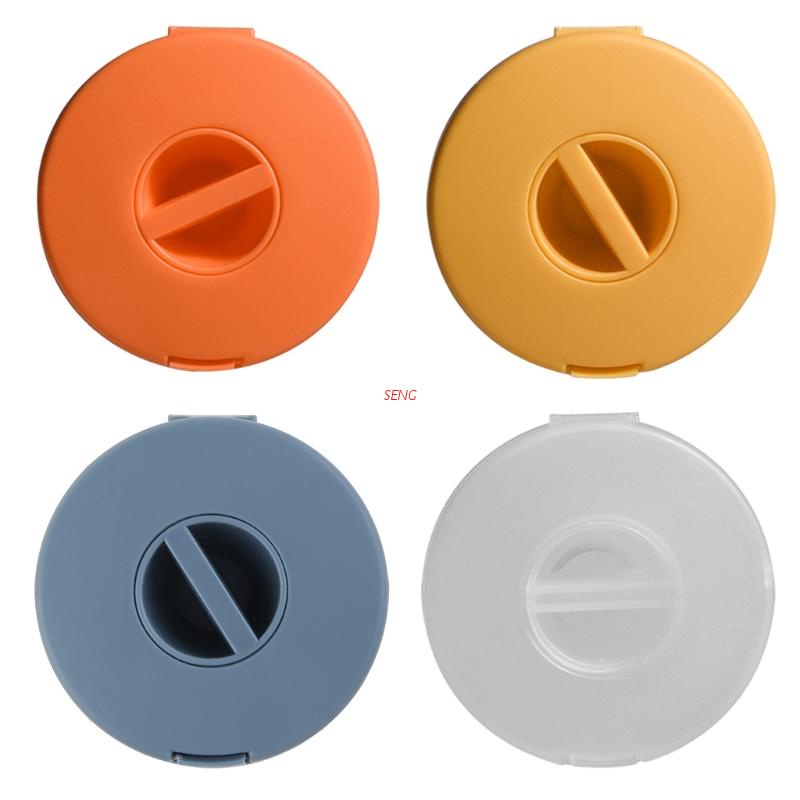 Hộp Đựng Dây Cáp Sạc USB Hình Tròn Nhỏ Gọn Tiện Dụng