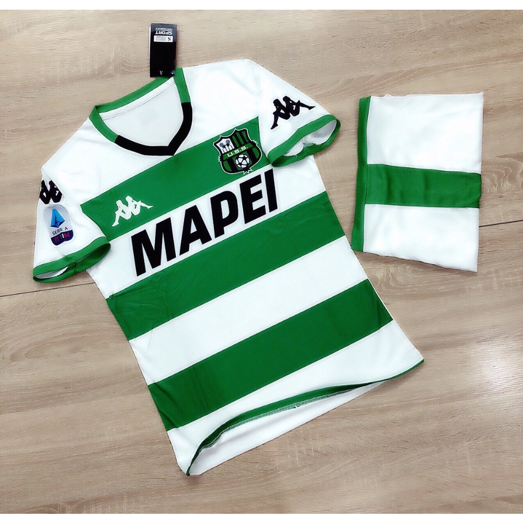 Áo Bóng Đá CLB Sporting Lisbon sọc xanh(Thun Thái Cao Cấp)