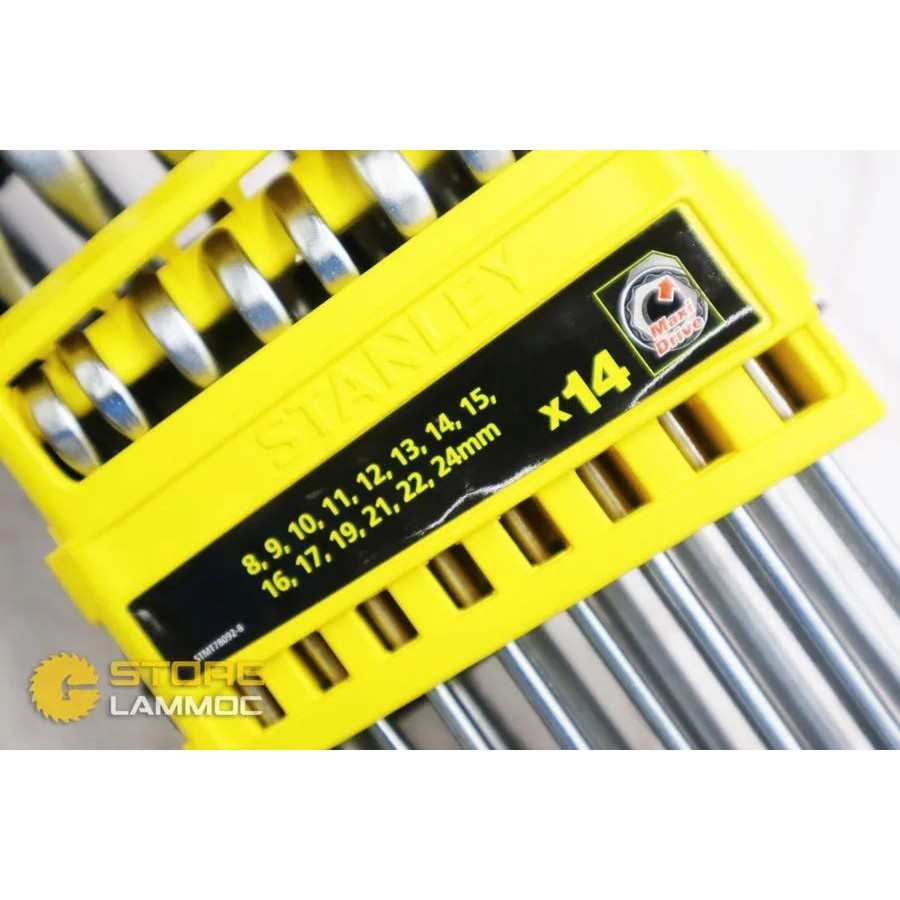 Bộ Cờ Lê Vòng Miệng 14 chi tiết STANLEY STMT78092-8