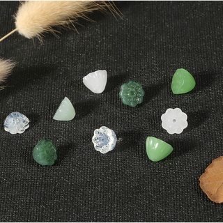 Set 10 đài sen 10mm - nguyên liệu làm trâm cài tóc thủ công handmade DIY