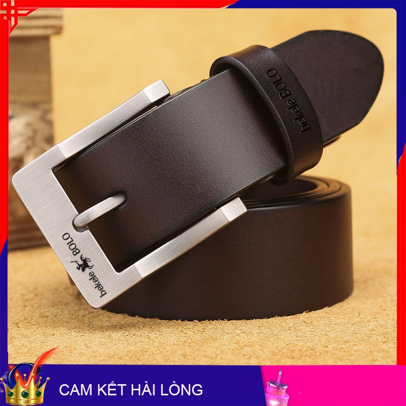 Thắt lưng da nam dây nịt BEKELE BOLO khóa cài cao cấp bảo hành 12 tháng.