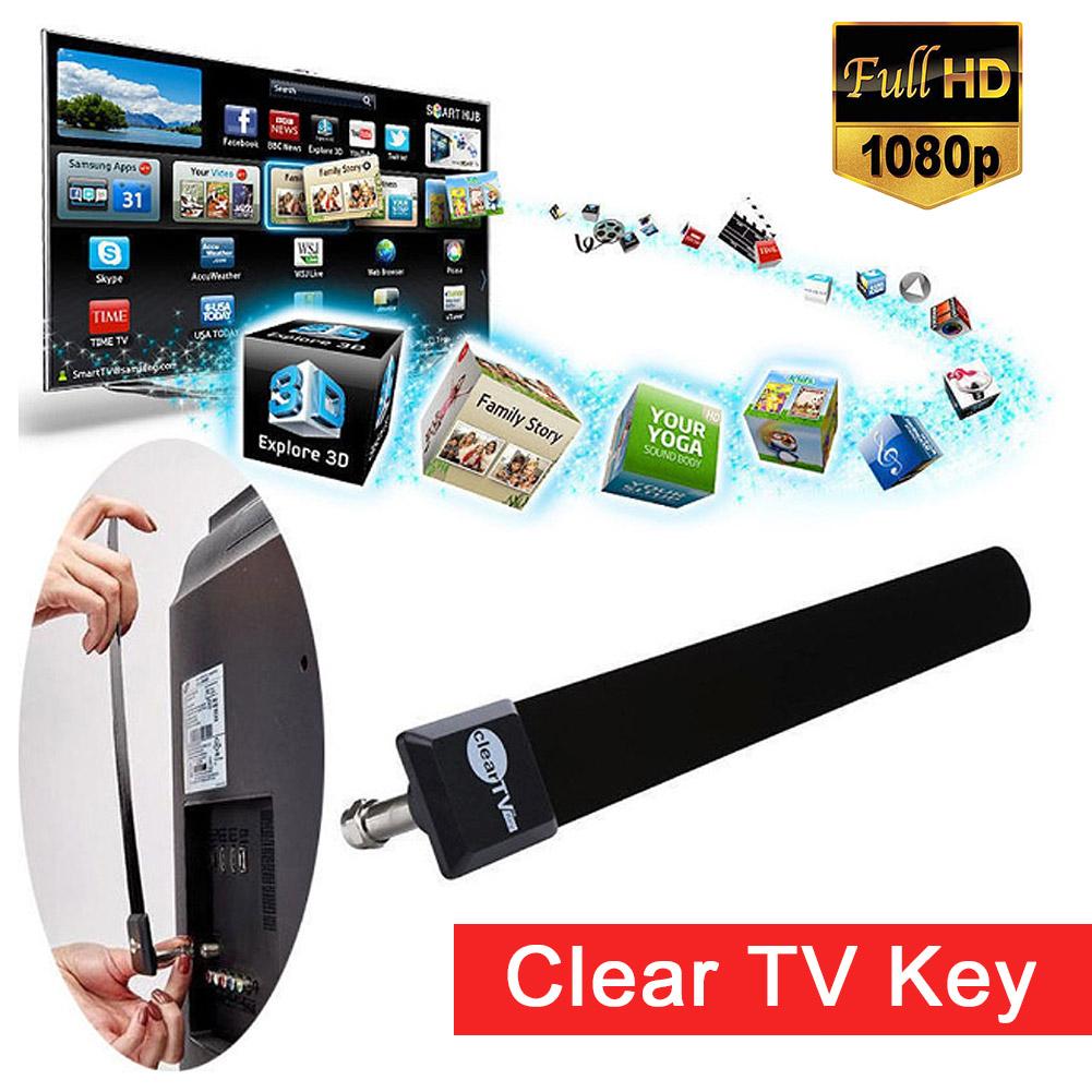 FULL-Mini Clear TV Key HDTV MIỄN PHÍ HD TV Kỹ thuật số trong nhà Antenna 1080p Cáp mương