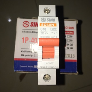 Cầu dao tự động 1P40A Sc68N SiNo
