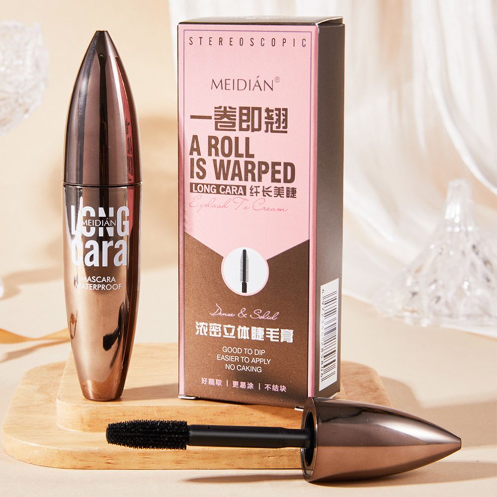 Mascara 4D Màu Đen Kháng Nước Lâu Trôi Chuốt Dài Mi