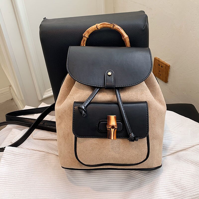 Ba lô du lịch JASMIN NOIR phong cách retro thời trang 2021 chất lượng cao
