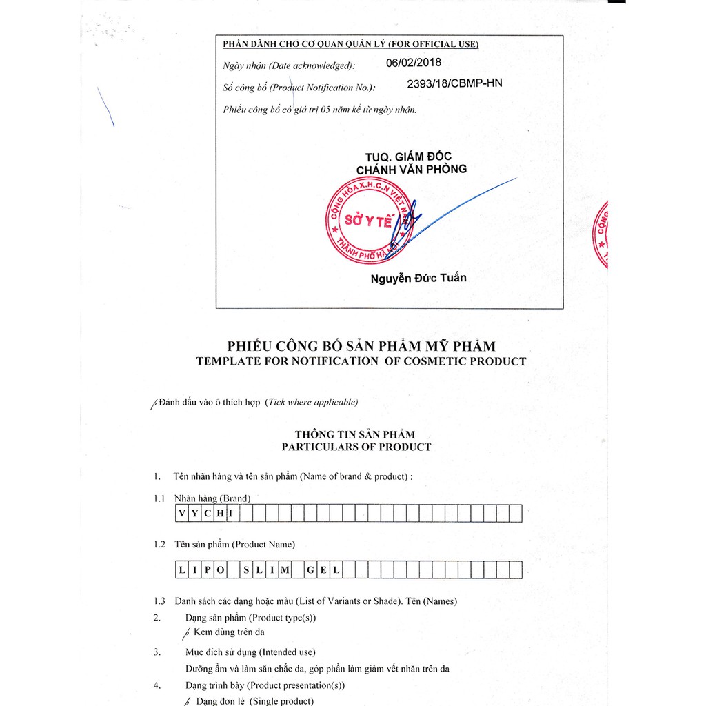 Kem tan mỡ Lipo Slim gel gói nhỏ 15gr gel giảm mỡ vùng chân tay bụng hiệu quả | BigBuy360 - bigbuy360.vn