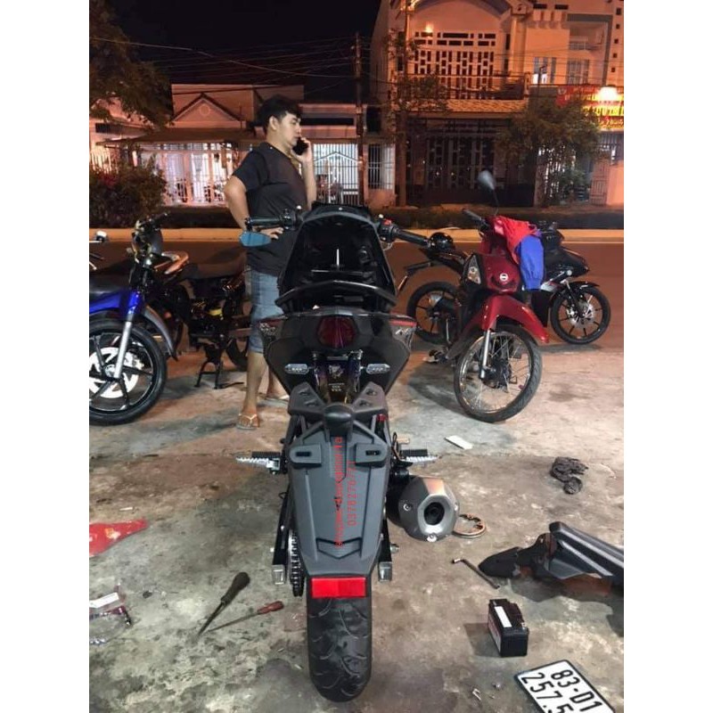Bộ dè Malay+đế KingDrag+xi nhan+ ốc Gr5 gắn Exciter 155