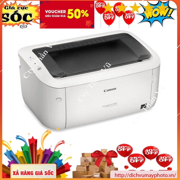 Máy in đơn sắc Canon LBP 6030w mới bảo hành uy tín INECO