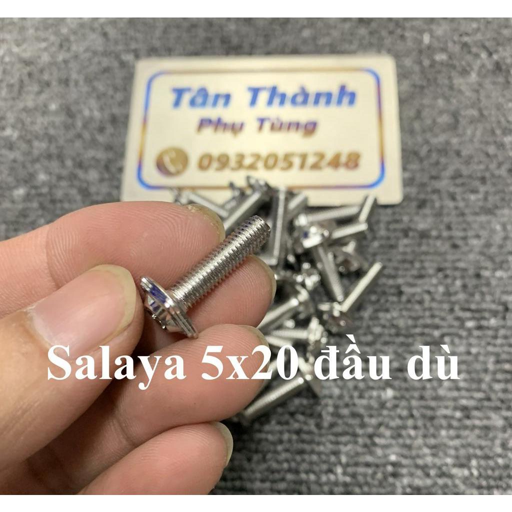 Ốc salaya 5x20 đầu dù răng nhuyễn