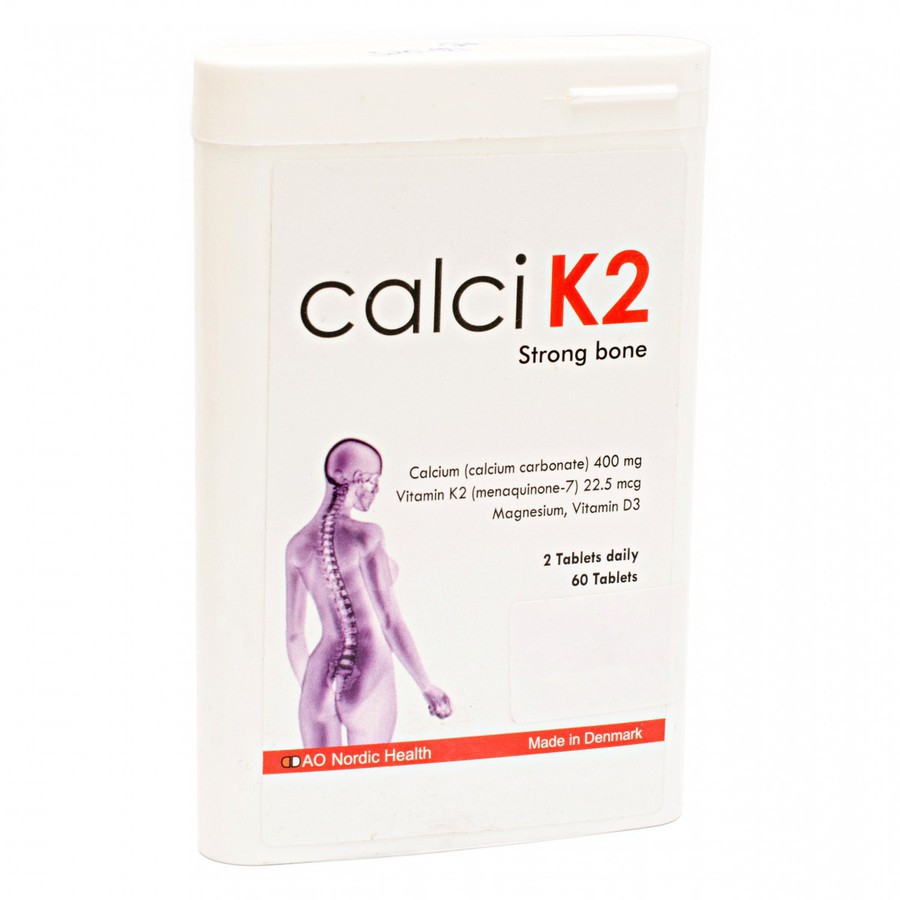 Viên uống Calci K2 hỗ trợ, giúp xương chắc khỏe