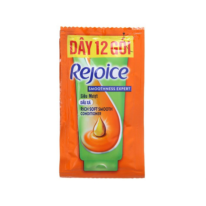 Dầu xả Rejoice siêu mềm mượt 6ml x 12 gói