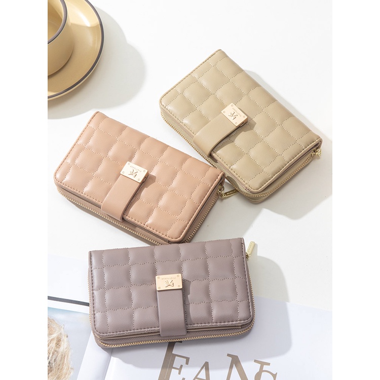 Ví Da Pu Thiết Kế Đơn Giản Thời Trang Cho Nữ