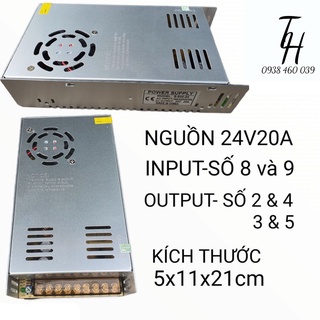 Nguồn tổ ong 24v- 3A,5A,10A,15A,20A