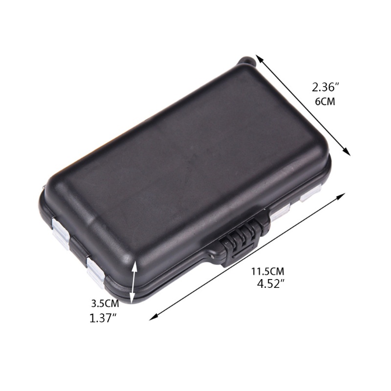 Hộp Đựng Móc Câu Cá Bằng Nhựa Tiện Dụng Ốp