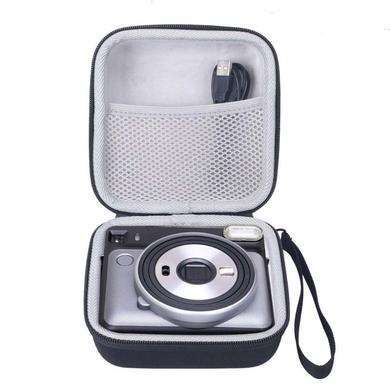 KOK Carrying Bag Storage Box Protective Case Shell Portable Travel Shockproof for Fujifilm Instax Square SQ6 Camera