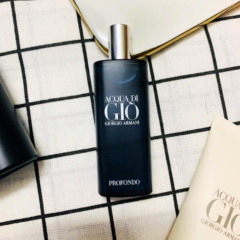Nước hoa nam mini 𝐀𝐜𝐪𝐮𝐚 𝐃𝐢 𝐆𝐢𝐨̀ 𝐏𝐑𝐎𝐅𝐎𝐍𝐃𝐎 𝟏𝟓𝐦𝐥