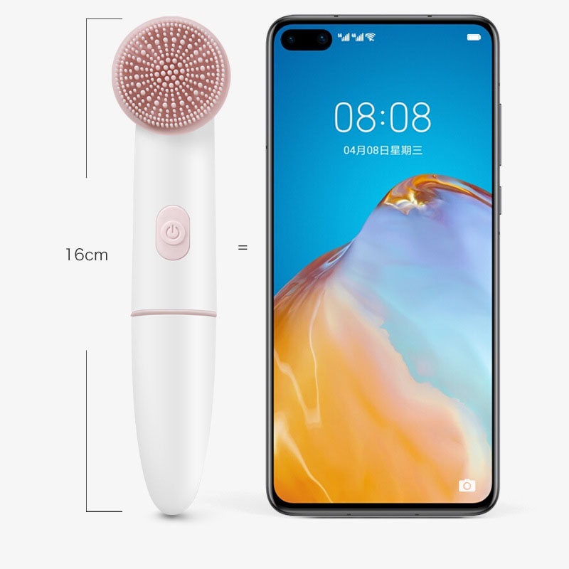 Máy rửa mặt Silicone pore cleasing cao cấp, chính hãng, làm sạch sâu giúp da trắng sáng mịn màng