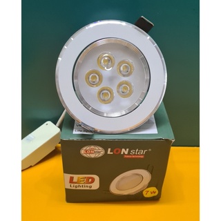 Bóng đèn led âm trần downlight 5W - tròn