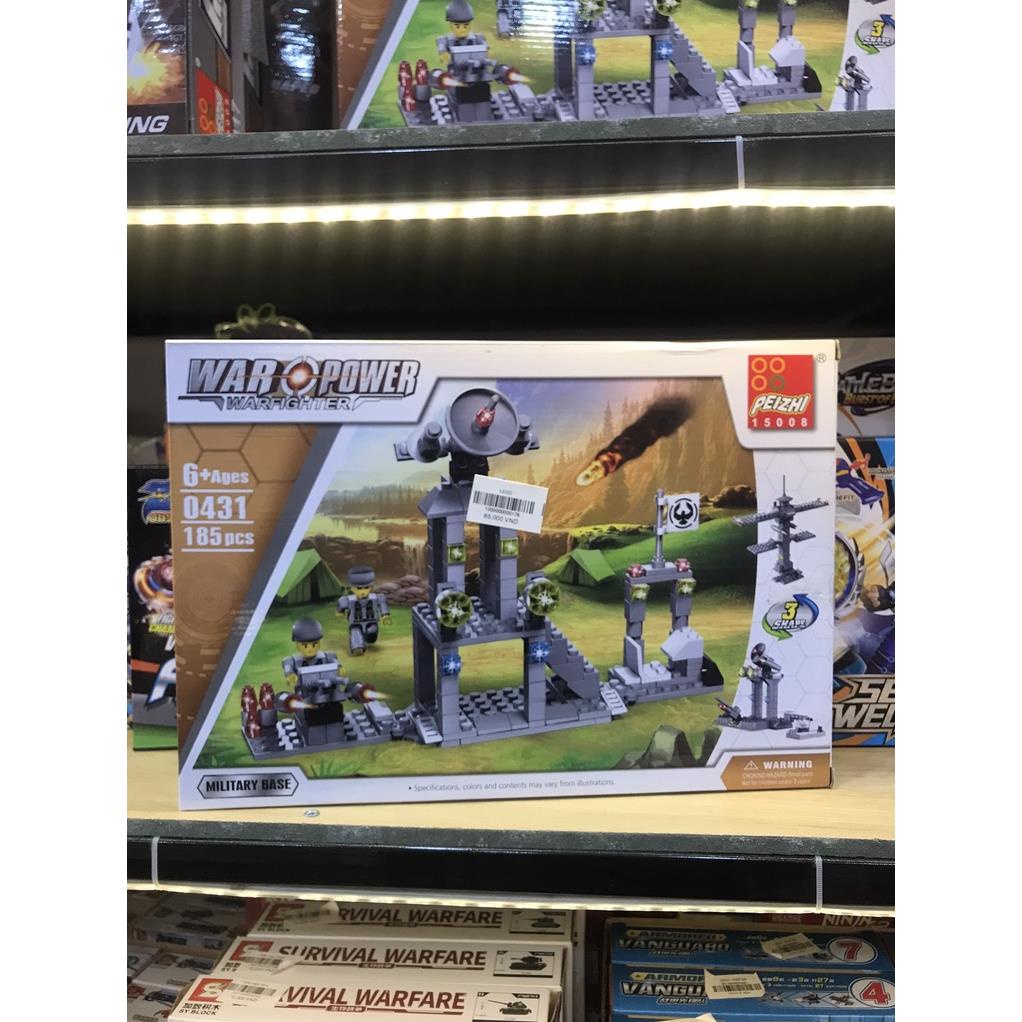 Bộ đồ chơi lắp ráp tường thành