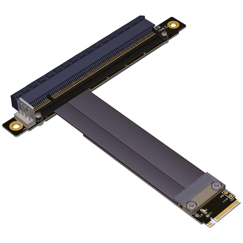 CHANNEL Cáp Mở Rộng R43Sf M.2 Ngff Nvme Sang Pcie X16 Sata Hỗ Trợ M.2 Pcie X4 | BigBuy360 - bigbuy360.vn