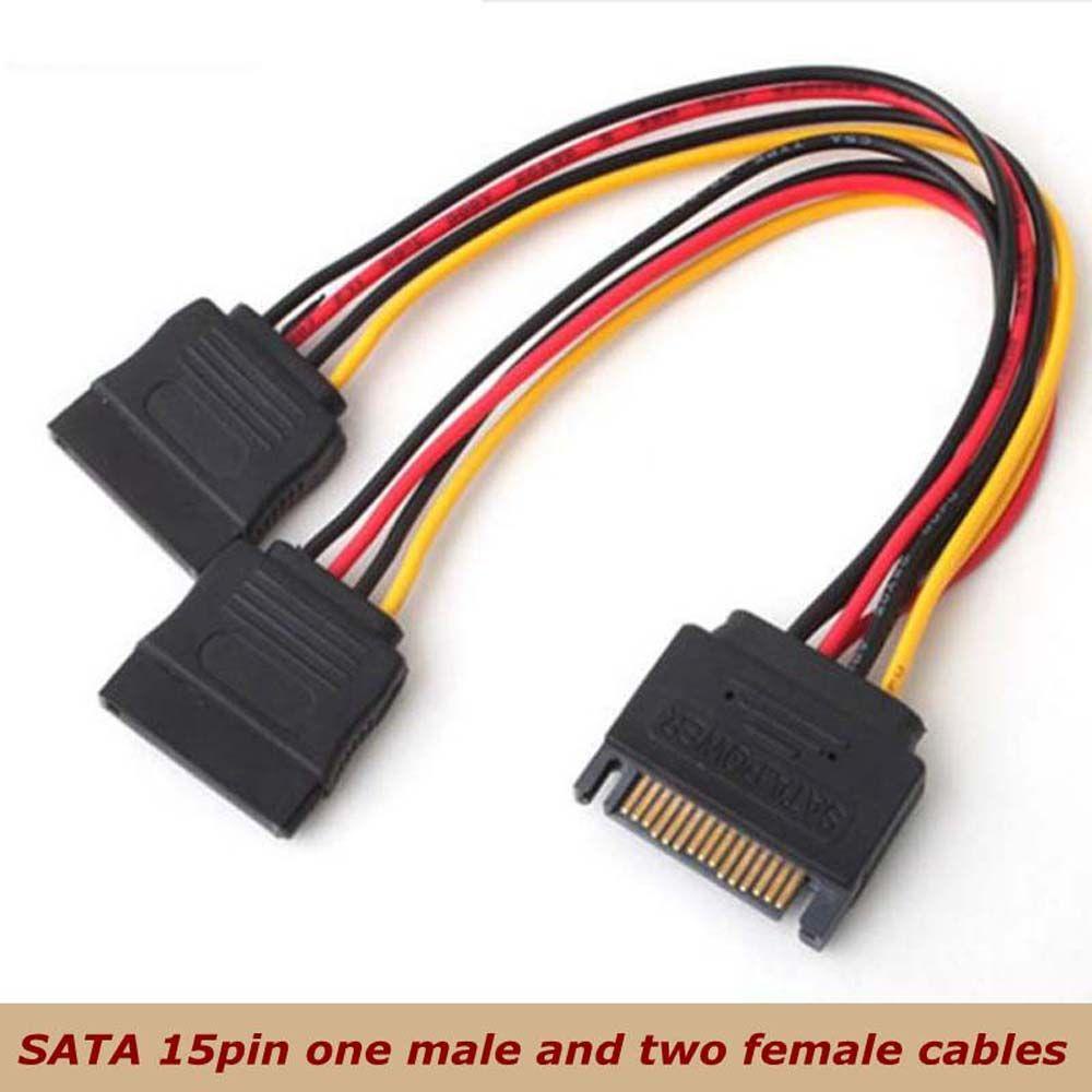 Dây Cáp Nối Nguồn SATA II 1 Sang 2 SATA Chất Lượng Cao