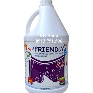Nước giặt đậm đặc Friendly Plus 3500ml Thái Lan