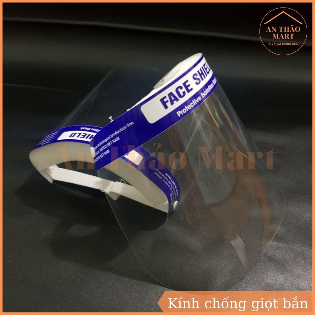 Kính Chống Giọt Bắn, Mặt Nạ Chắn Giọt Bắn Face Shield, Mặt Nạ Bảo Hộ Chống Bụi Chống Vi Khuẩn