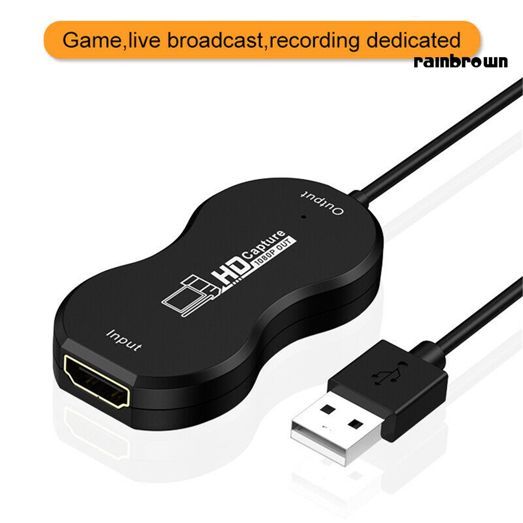 HDMI-compatible to USB 3.0 Audio Video Capture Card Game Transcribe Tools Adapter Convertor | WebRaoVat - webraovat.net.vn