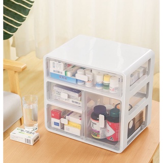 IKEE hộp y tế gia đình tủ thuốc gia đình hộp lưu trữ hộp đựng thuốc bộ sơ cứu di động