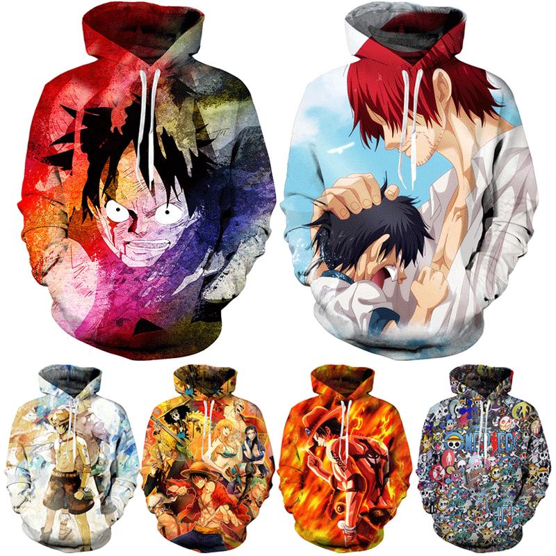 Áo Hoodie Thể Thao Tay Dài In Họa Tiết Nhân Vật Anime 3D Thời Trang Thu Đông Cho Bé
