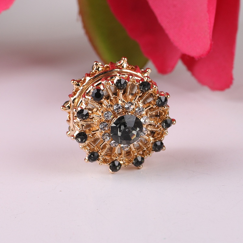 Ghim Cài Khăn Choàng Đính Đá Phong Cách Hồi Giáo Thời Trang