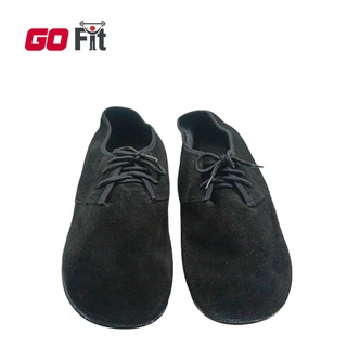 Giày đá cầu mỏ vịt da lộn, giày đá cầu thi đấu Go Fit