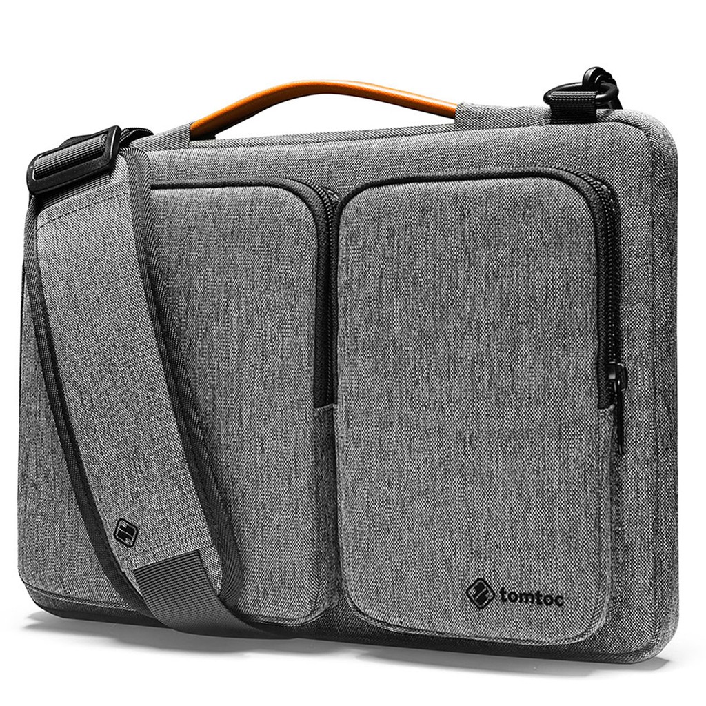 Túi đeo Tomtoc 360* Shoulder Bags Macbook 13/15' A42 MÀU ĐEN/ ĐỎ/ XANH TÍM THAN/ XÁM
