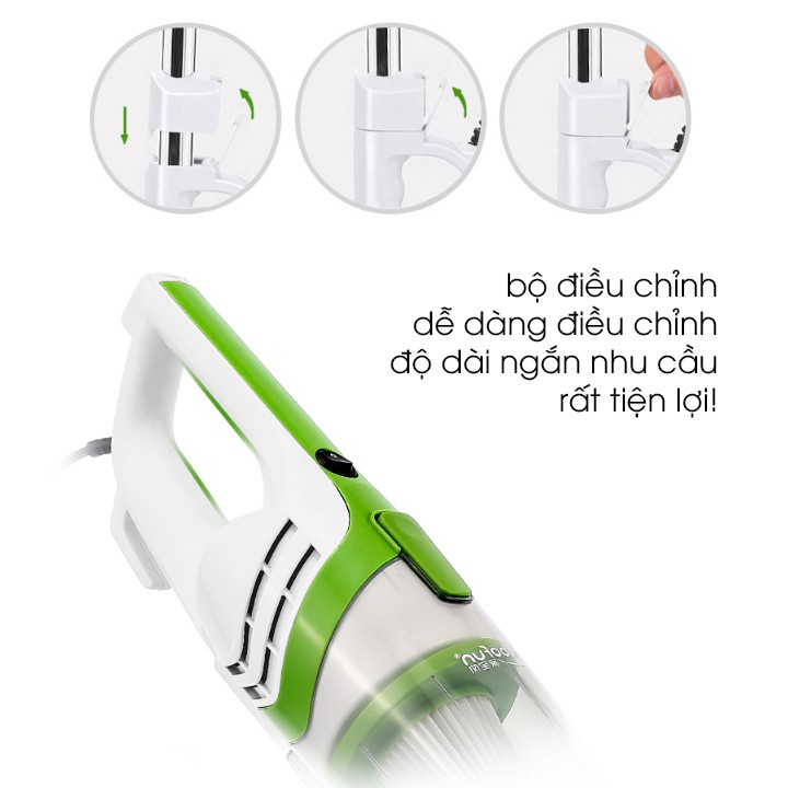 Máy hút bụi cầm tay mini Kobofun 600w chính hãng nhiều đầu hút thông minh nhỏ gọn cam kết bảo hành | BigBuy360 - bigbuy360.vn