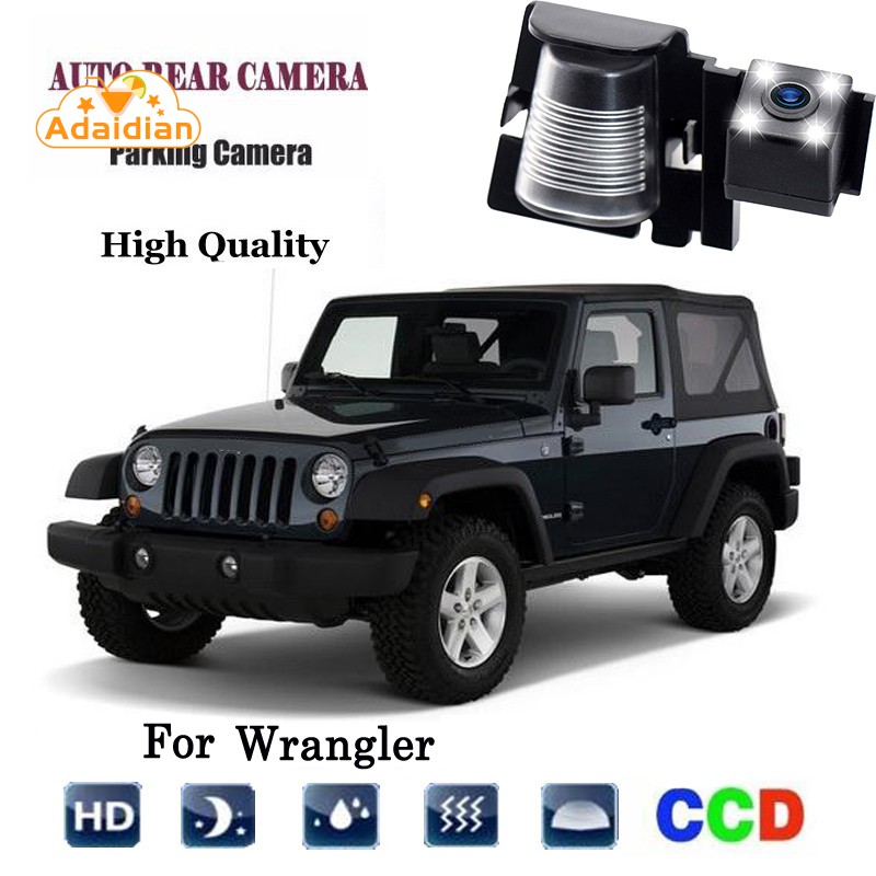 1 Camera Lùi Xe Cho Jeep Wrangler 2007-2018 Chống Thấm Nước