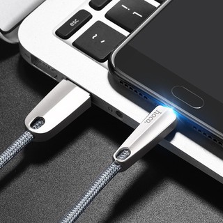 Cáp Sạc Nhanh Tự Ngắt iPhone iPad Hoco U35<Vuaphukienso>