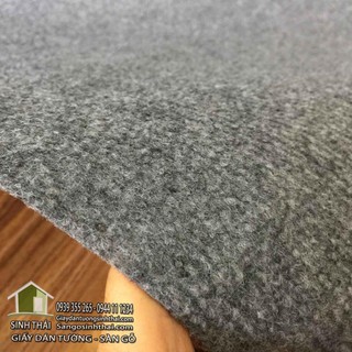 Thảm nỉ trải sàn màu xám