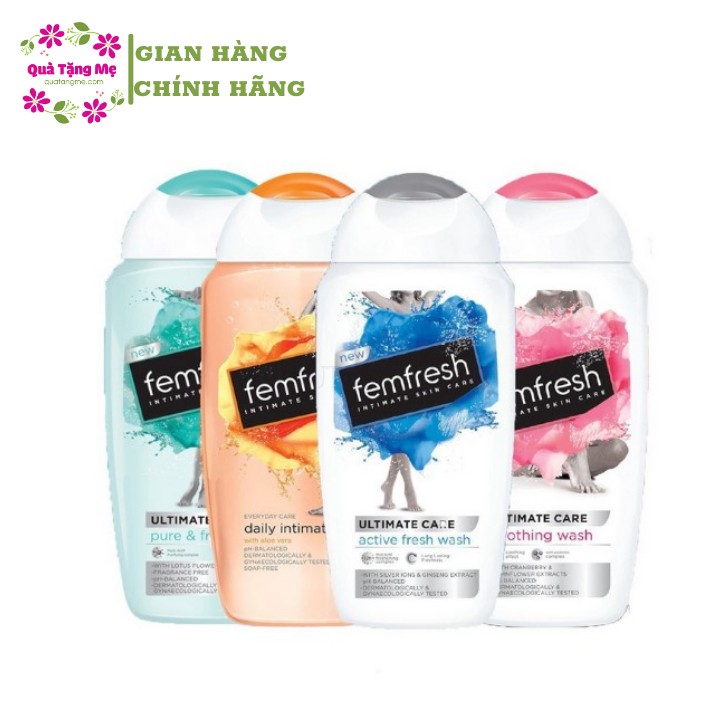 Dung dịch vệ sinh phụ nữ Femfresh Daily Intimate Wash 250ml