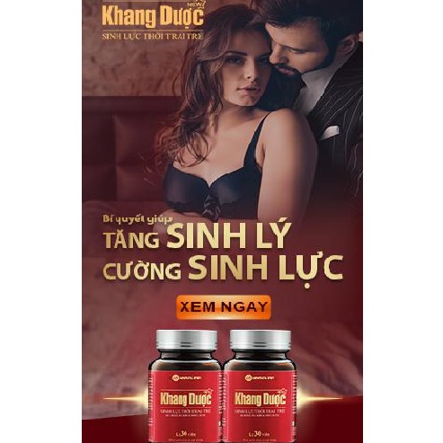 Viên Uống Khang Dược Tăng Cường SInh Lý Nam