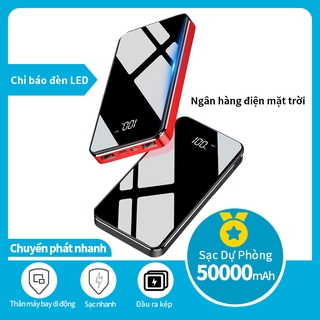Sạc Dự Phòng Rock USB Type C Dung Lượng 50000mAh Cho iphone Xiaomi Mi 11 Có Thể Mua Kèm Cáp