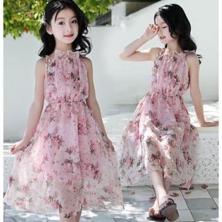 Váy maxi cho trẻ em, cách chọn váy maxi cho bé gái đẹp, điệu đà nhất